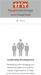 Mobile Screenshot of peopleadvantage.net